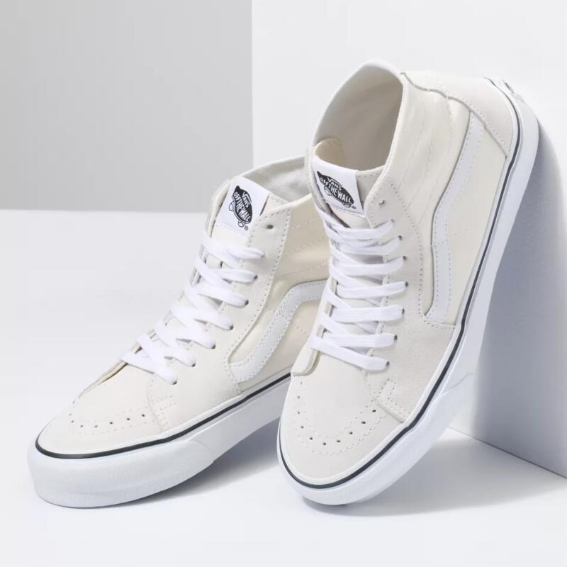 Zapatilla Vans Blanca Rainbow Foxing SK8-HI Tapered 3/4