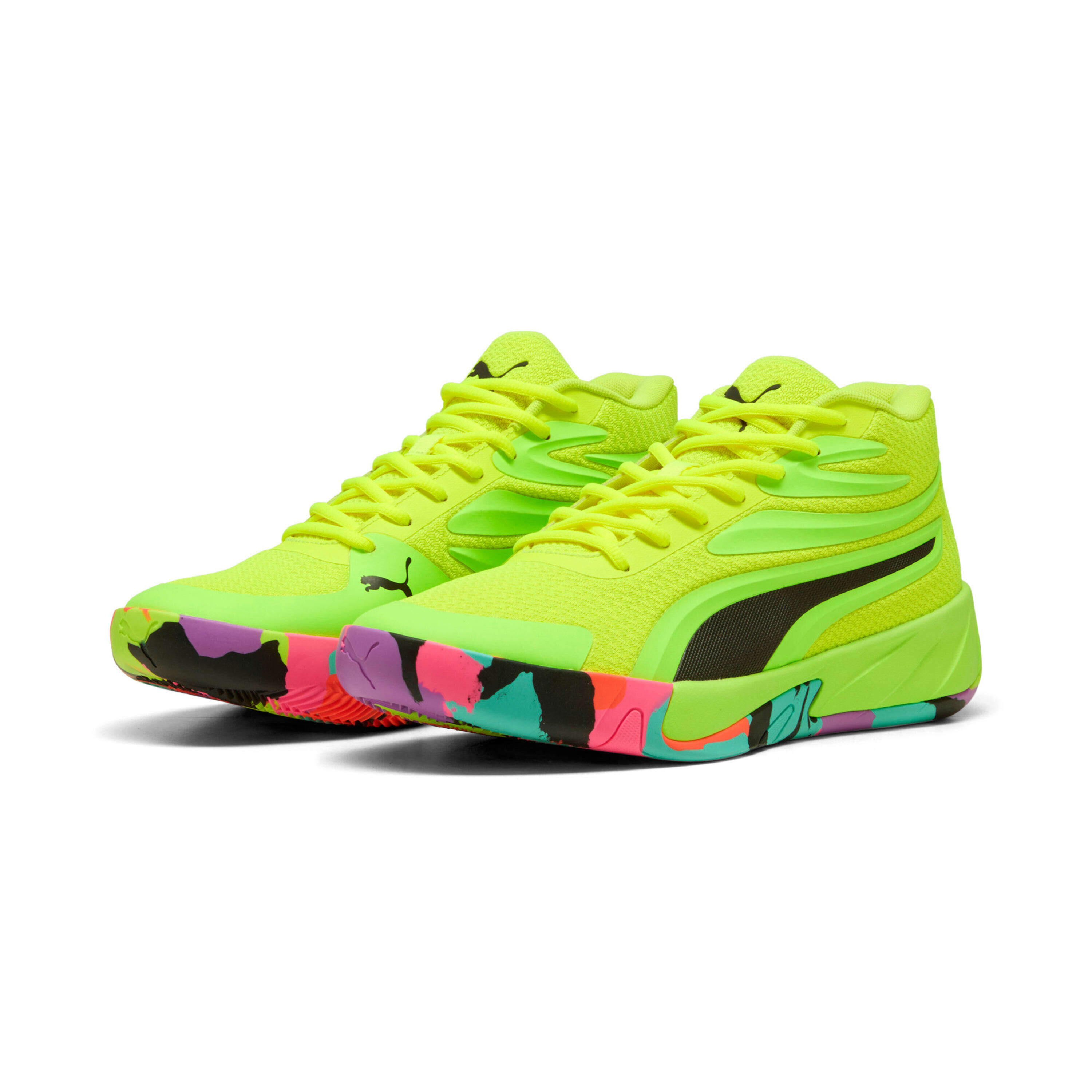 Scarpe indoor Puma Court Pro Marble 2/6