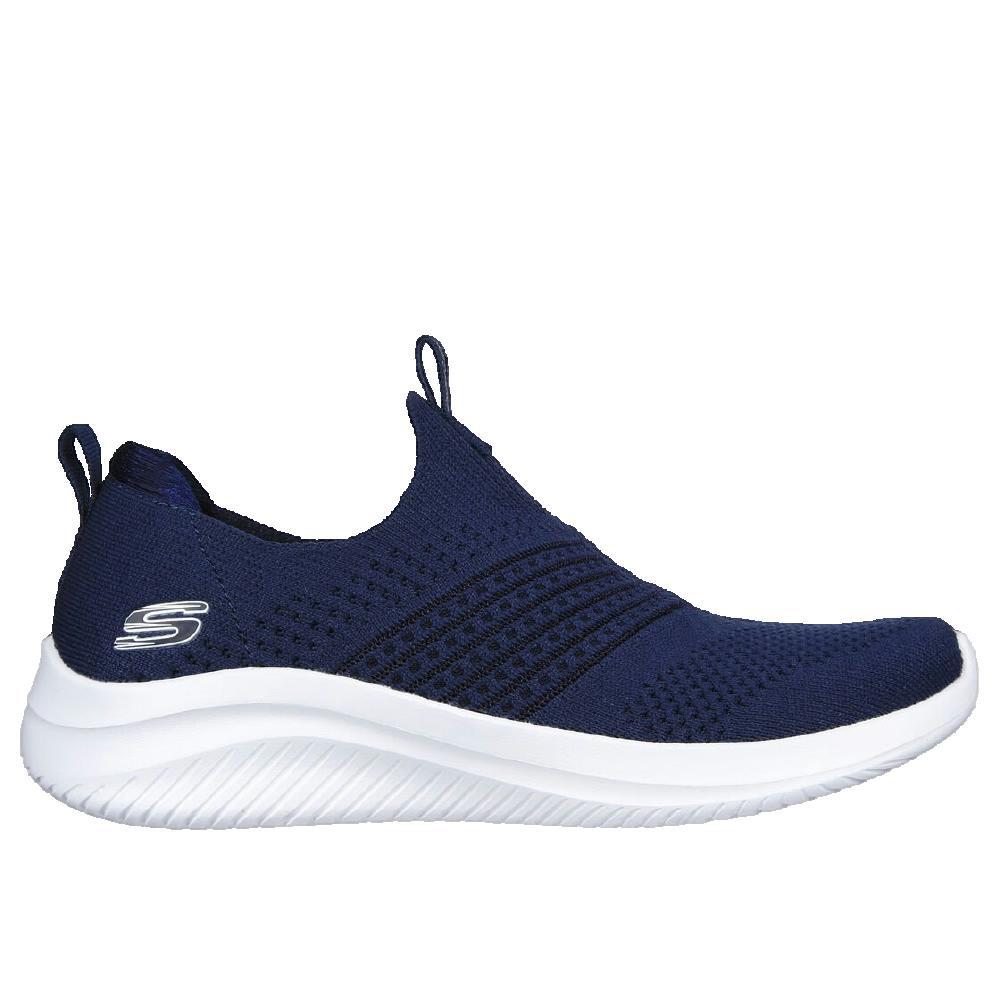 Chaussures Femmes Skechers Ultra Flex 30 Classy Charm bleu marine 1/2