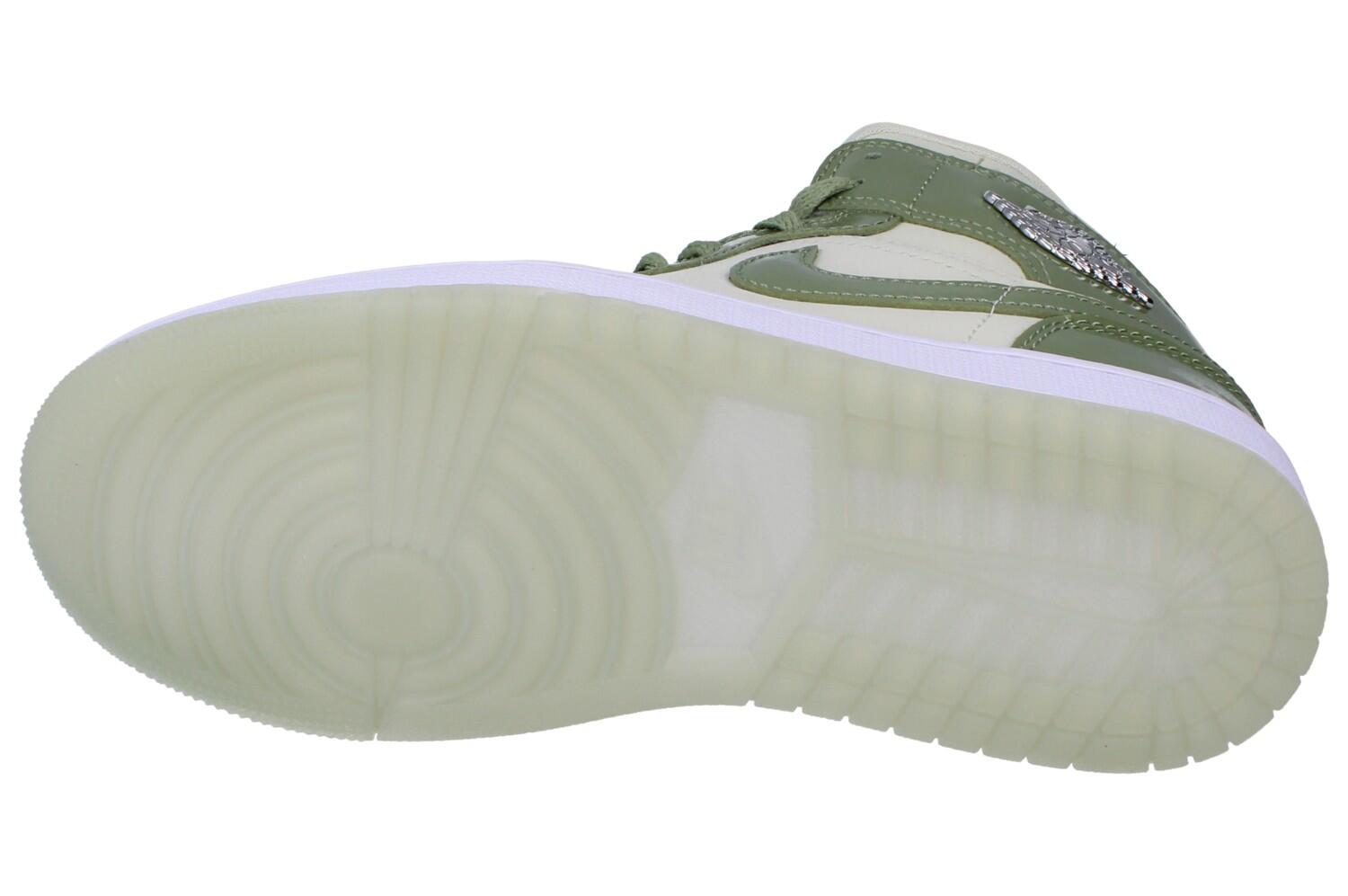 Jordan 1 Mid SE Sea Glass Oil Green (Damen) 5/6