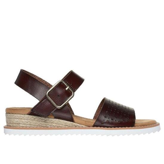 Zapatillas Mujer Skechers Bobs Desert Kiss Sunny Flair Marrón