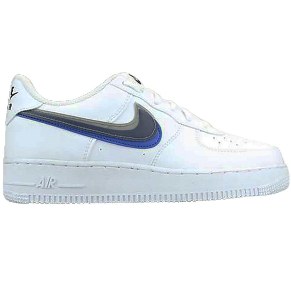 Chaussures Femmes Nike Air Force 1 Swoosh Pack blanc 1/5