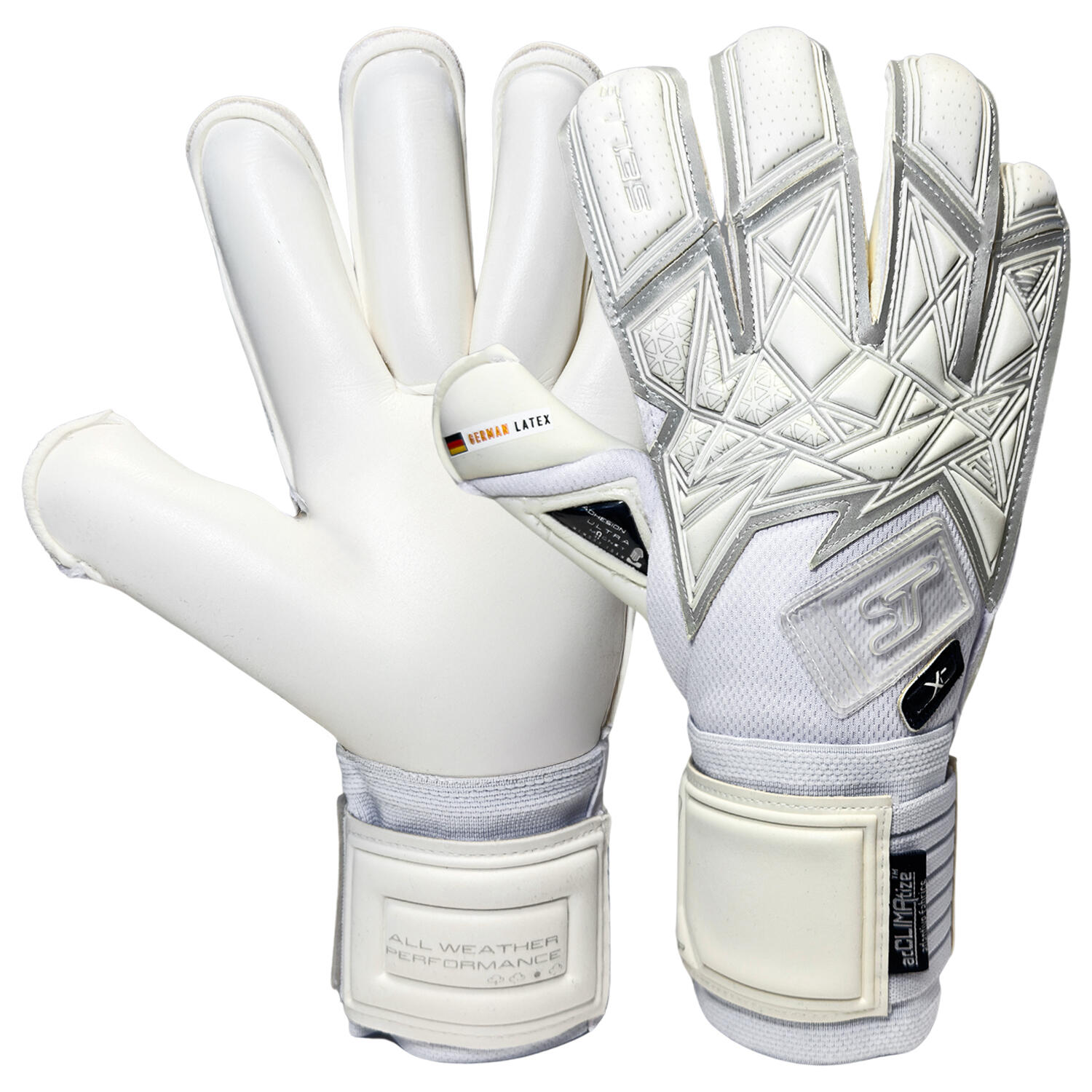 SELLS SELLS Wrap XC Ghost Junior Goalkeeper Gloves