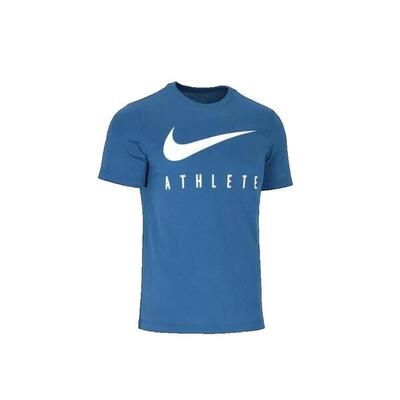 Camiseta Hombre Nike Dri-Fit Training Azul