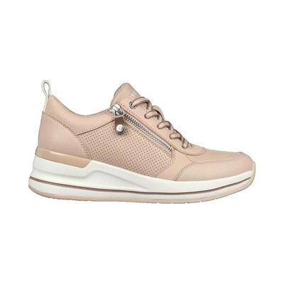 Zapatillas Mujer Skechers Billion 2 - Side Lines Beige