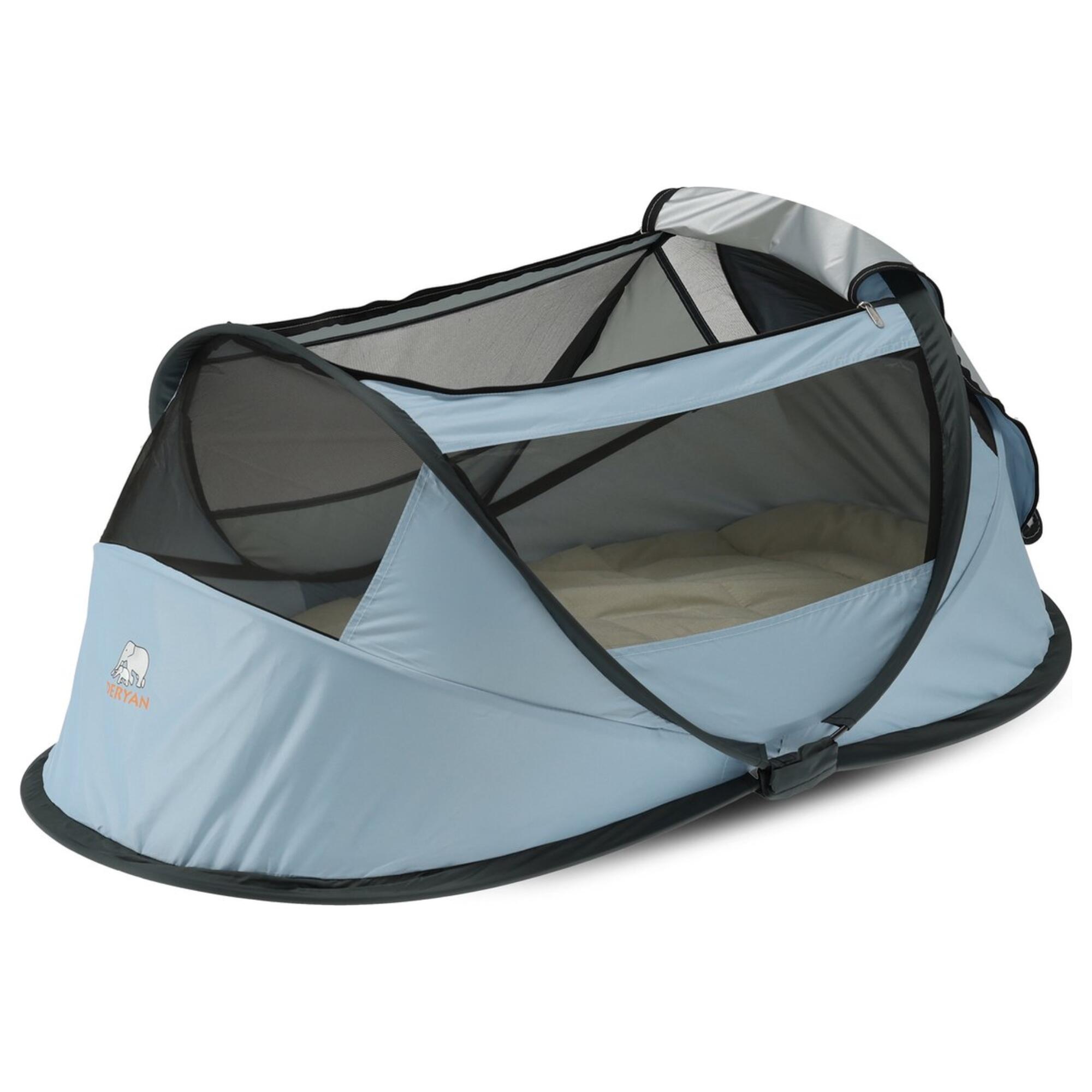 Deryan BabyBox Campingbedje - Babytent - Sky Blue 3/7
