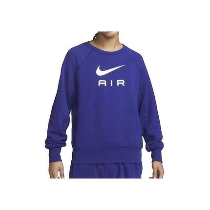 Sweatshirt Hommes Nike Air FT Crew bleu