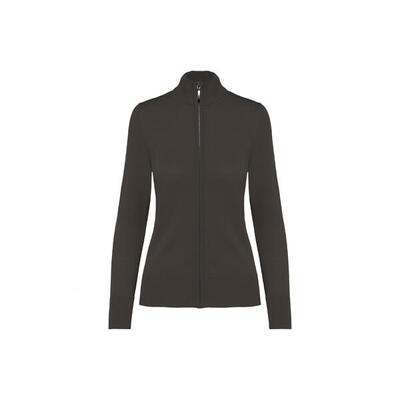 Strickjacke mit Reißverschluss für Damen Kariban