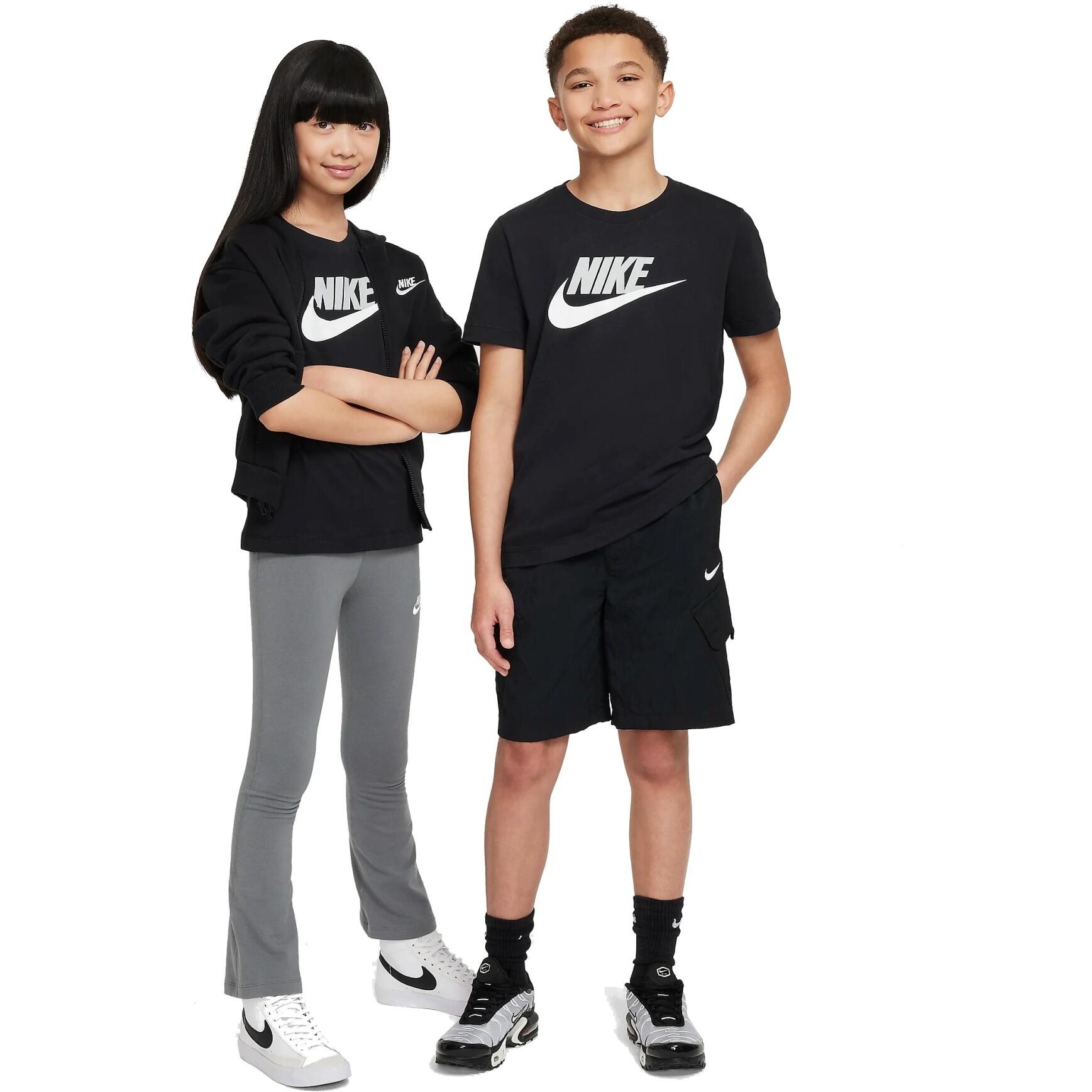 T-shirt Kind Nike Sportswear Futura Zwart 4/4