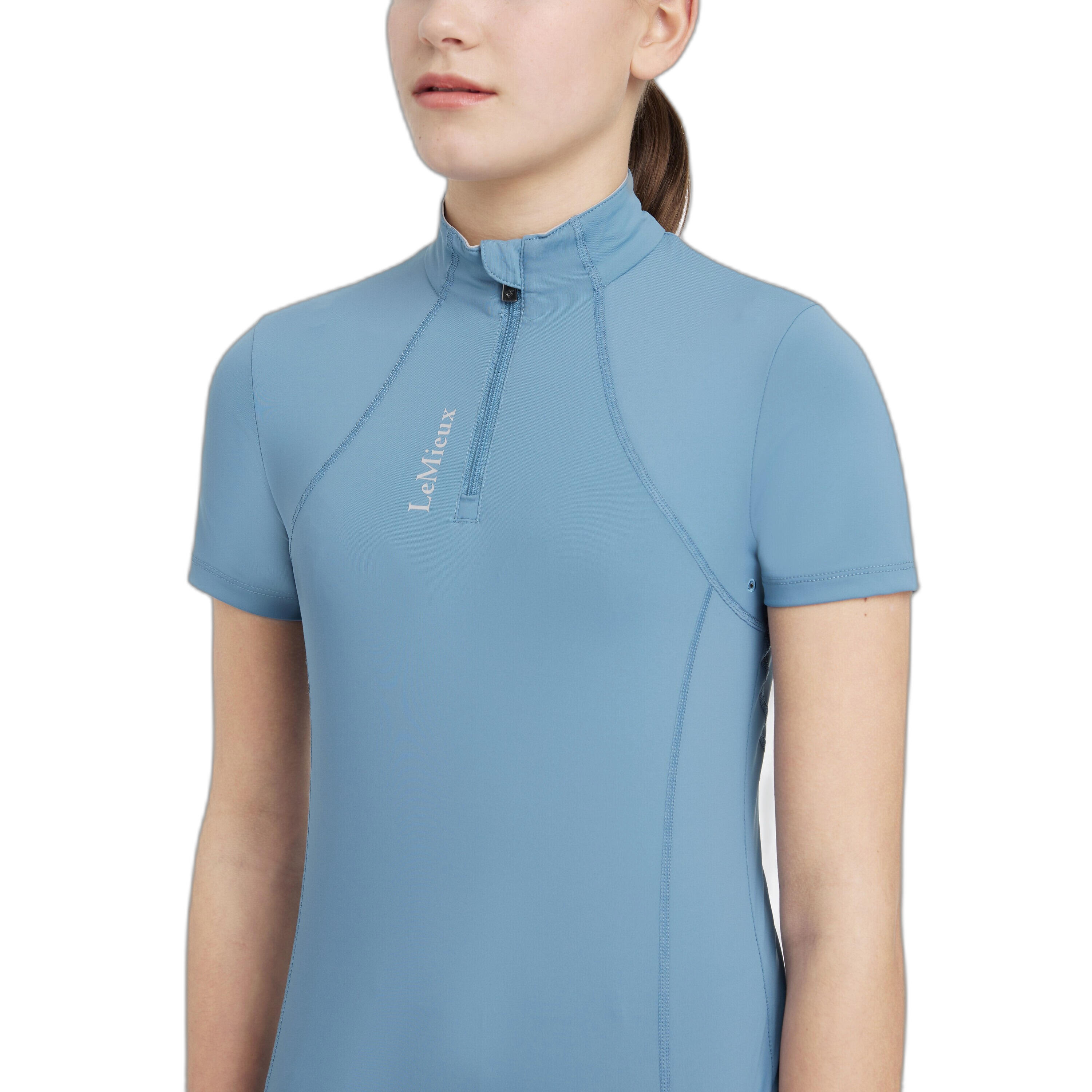 Kinderen rits T-shirt LeMieux Classique 4/4