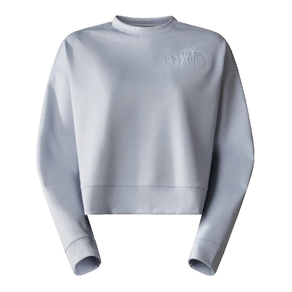 Sweatshirt Femmes The North Face Spacer Air Crew gris 1/2