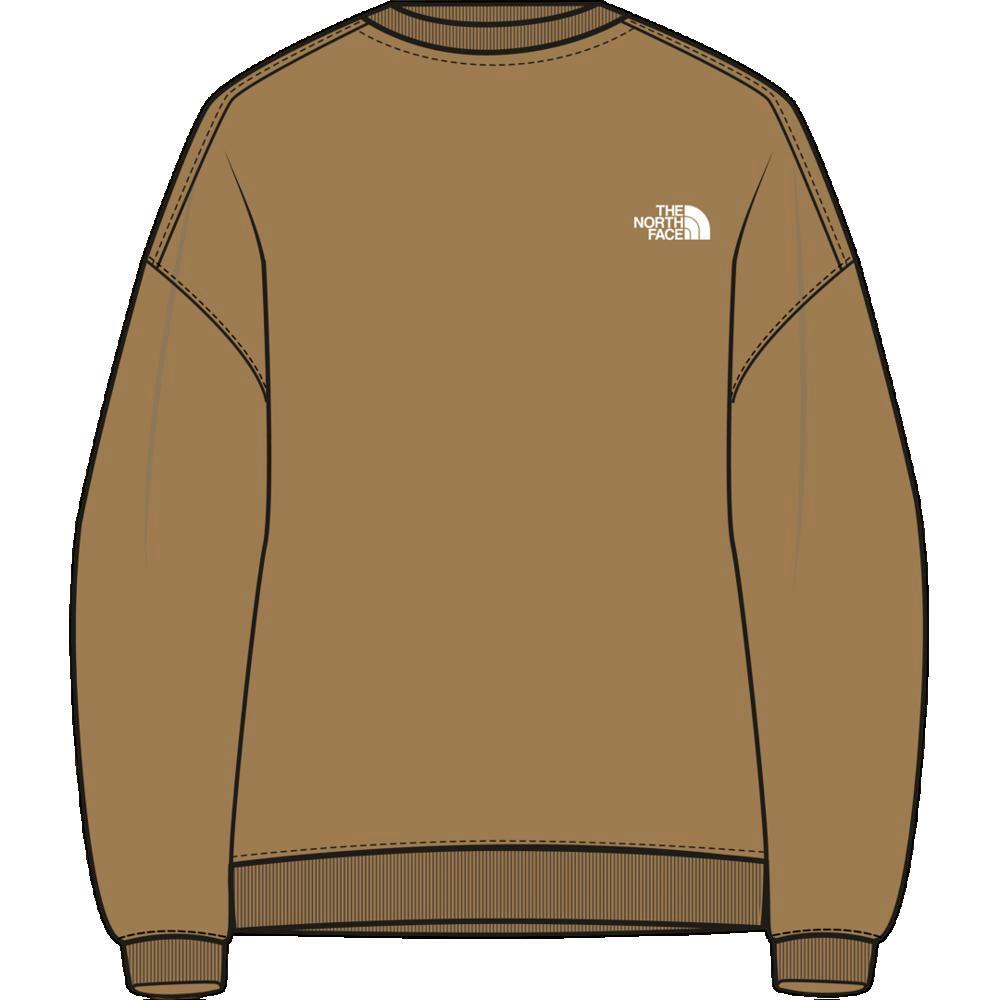 Sweatshirt Femmes The North Face Essential marron 1/3
