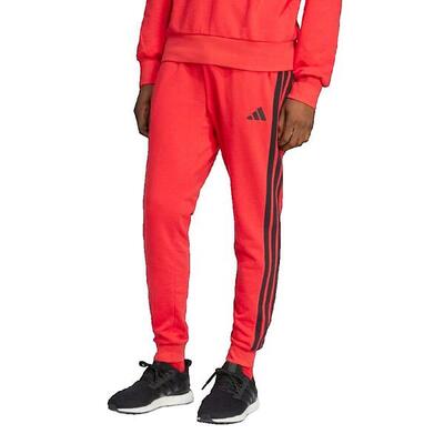 Pantalón Hombre Adidas Essential 3 Stripes Rojo