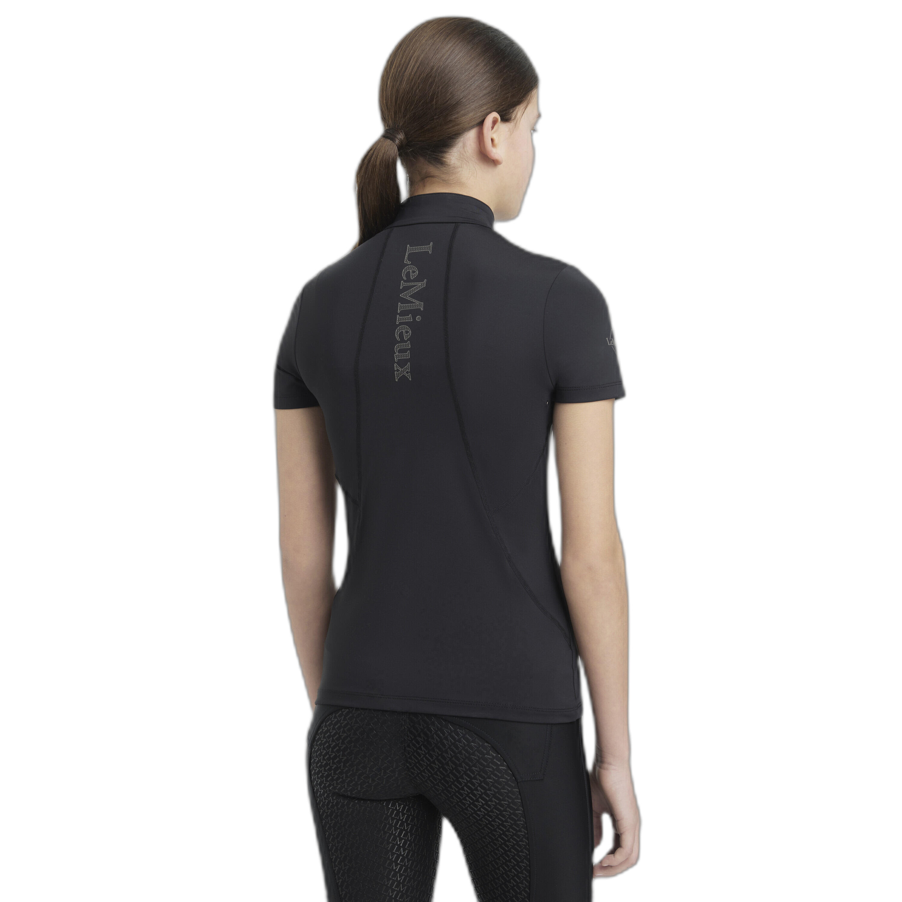 Kinderen rits T-shirt LeMieux Classique 2/4