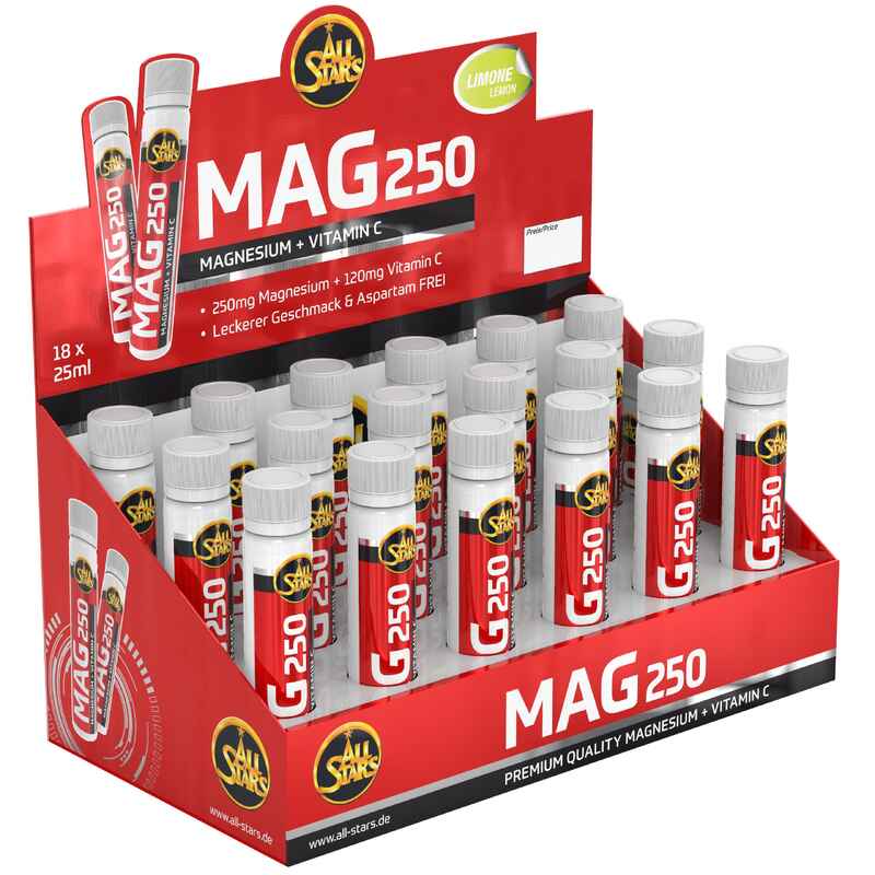 All Stars Mag 250 Pure Liquid Lemon 18er Pack (18 x 25ml) 450ml