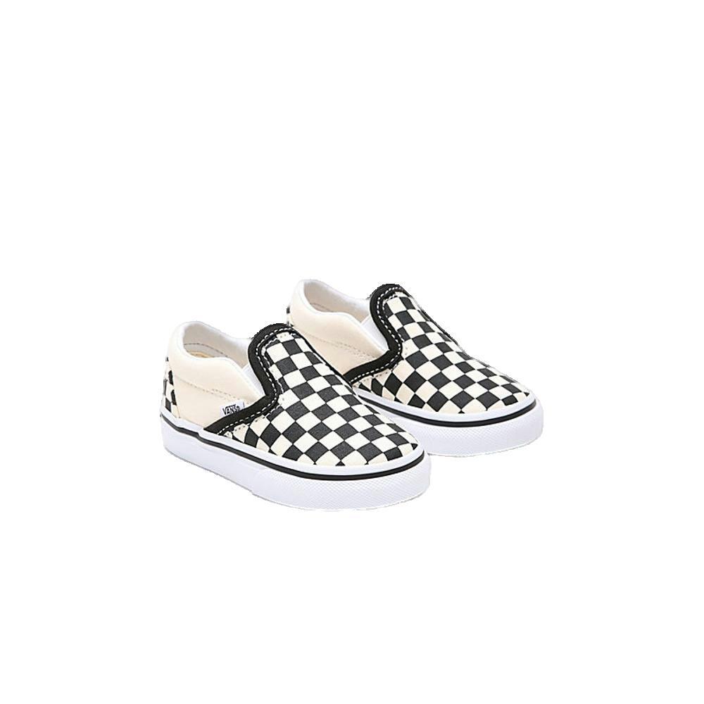 Chaussures Garçons Vans Checkboard blanc 2/6