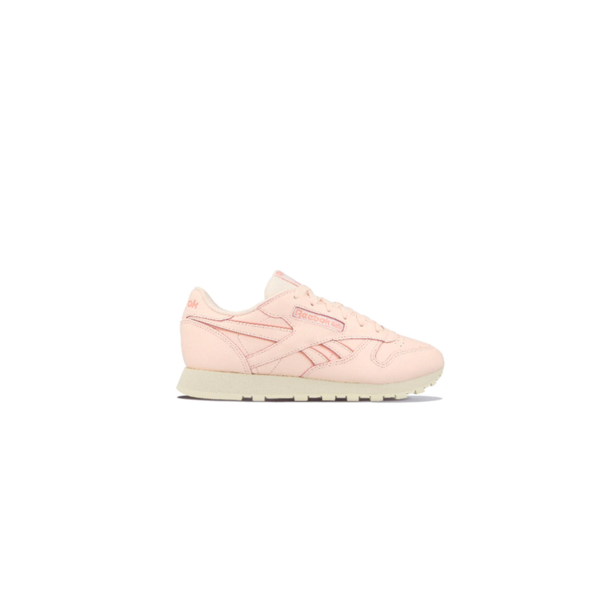 Reebok - Chaussures Femmes Reebok Classic Lthr Beige - Baskets - Rose - 6 Cm - Decathlon