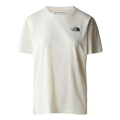 Camiseta Mujer The North Face Foundation Graphic Blanco