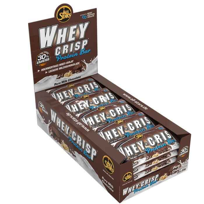 All Stars Whey-Crisp Bar Chocolate (25 x 50g) 1250g