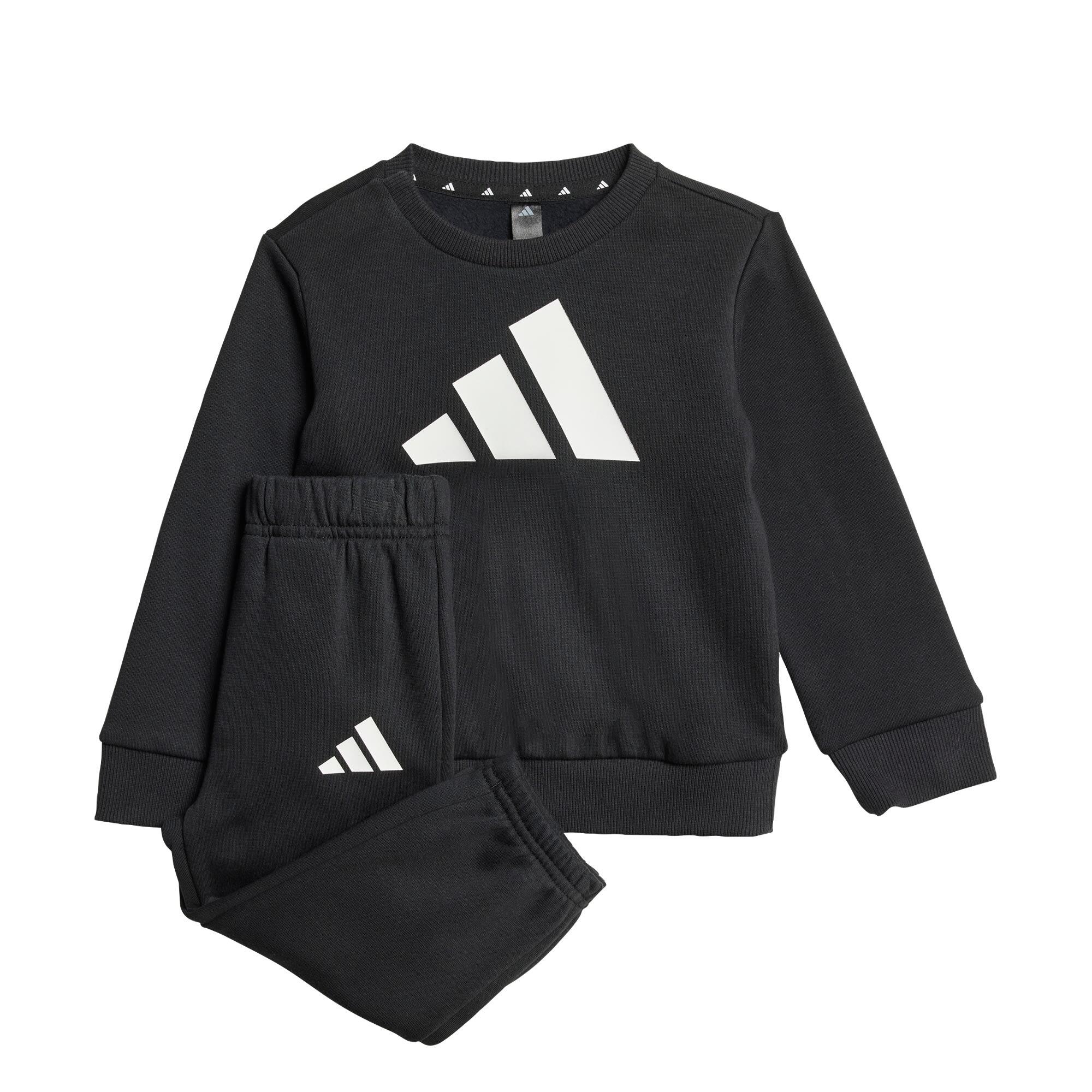 Adidas - Ensemble Sportswear Essentials Enfants - Survêtement - Blanc|noir - Decathlon