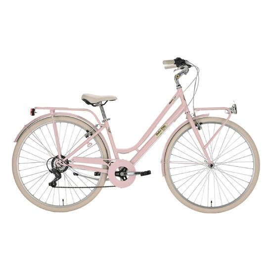 Rower miejski Dolce Vita by Canellini ROMA 28" kobieta - Różowy
