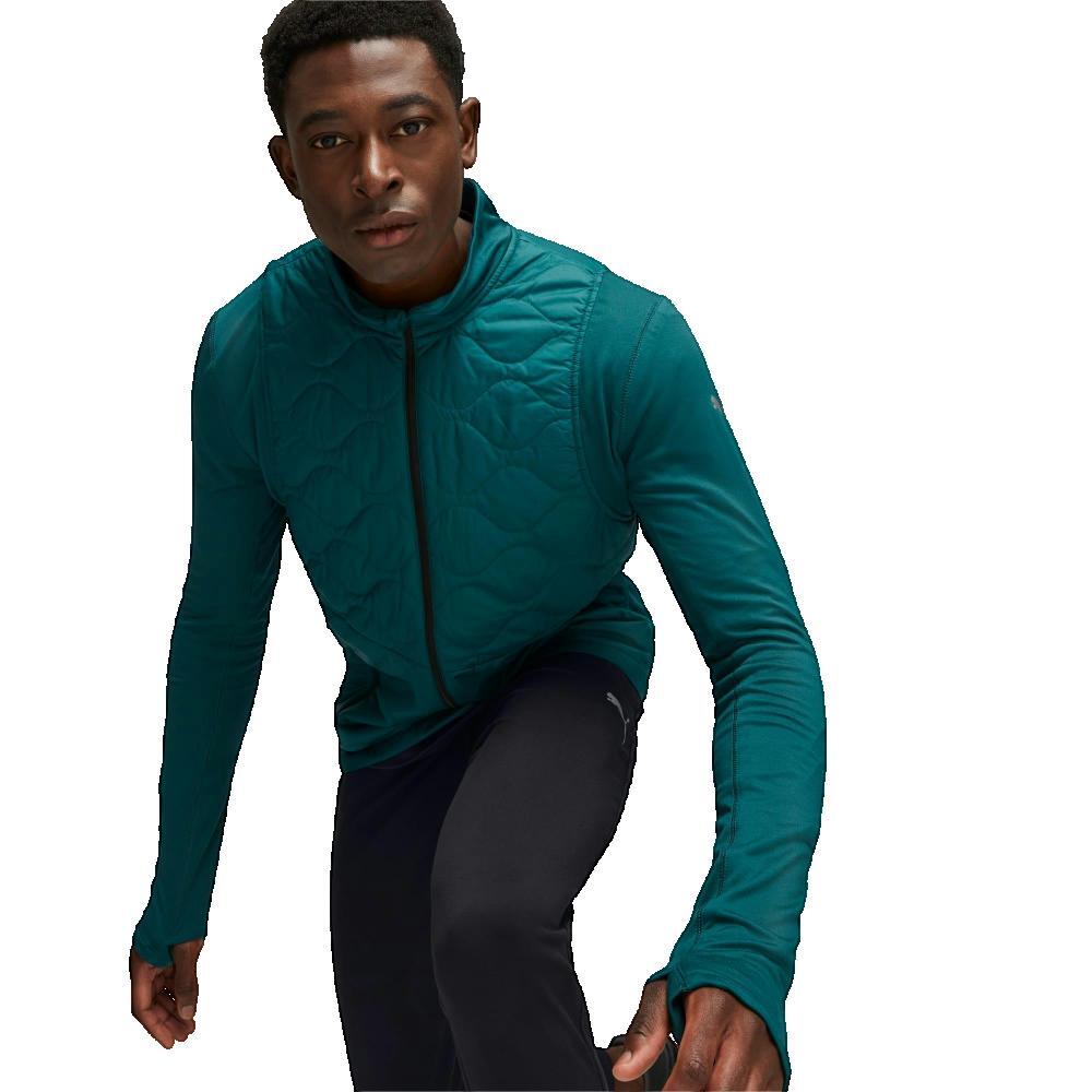 Veste Hommes Puma Run Cloudspun Wrmlbl vert 2/2