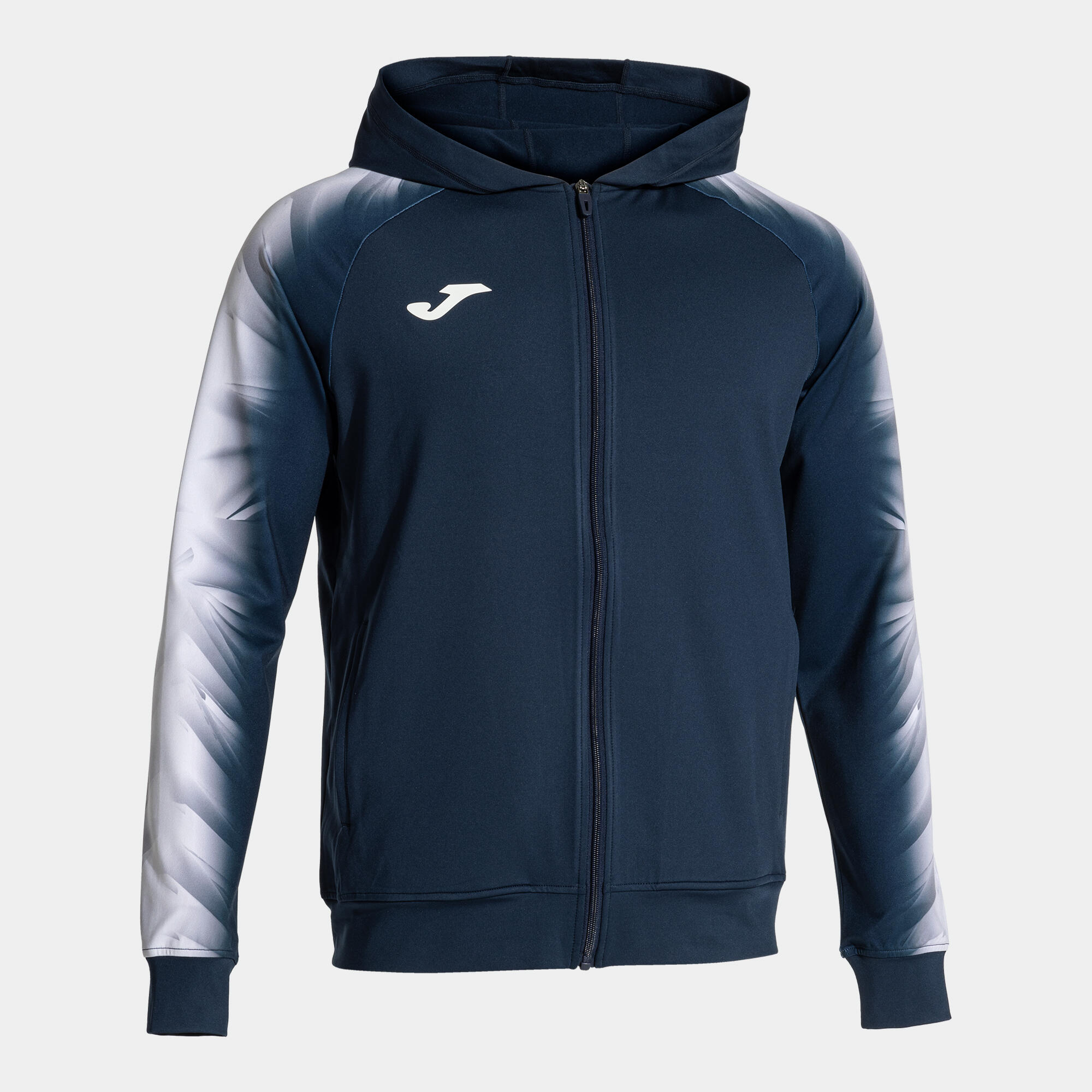 Joma - Veste À Capuche Running Homme Joma Elite Xi Bleu Marine - Gilet Manches Longues - Blanc|bleu - 34 2xs - Decathlon