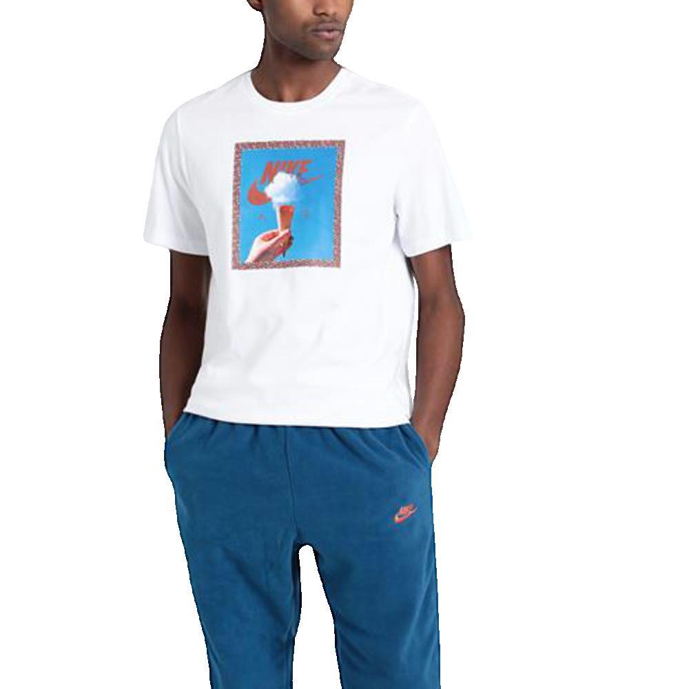 Camiseta Hombre Nike Sportswear Nsw Snow Cone Air Blanco 2/2