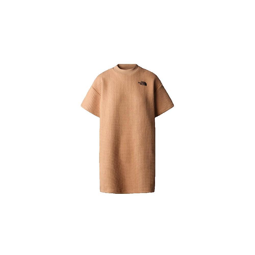 T-Shirt Femmes The North Face Abisko Grid marron 1/2