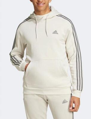 Sudadera Hombre Adidas Essentials 3 Stripes Beige