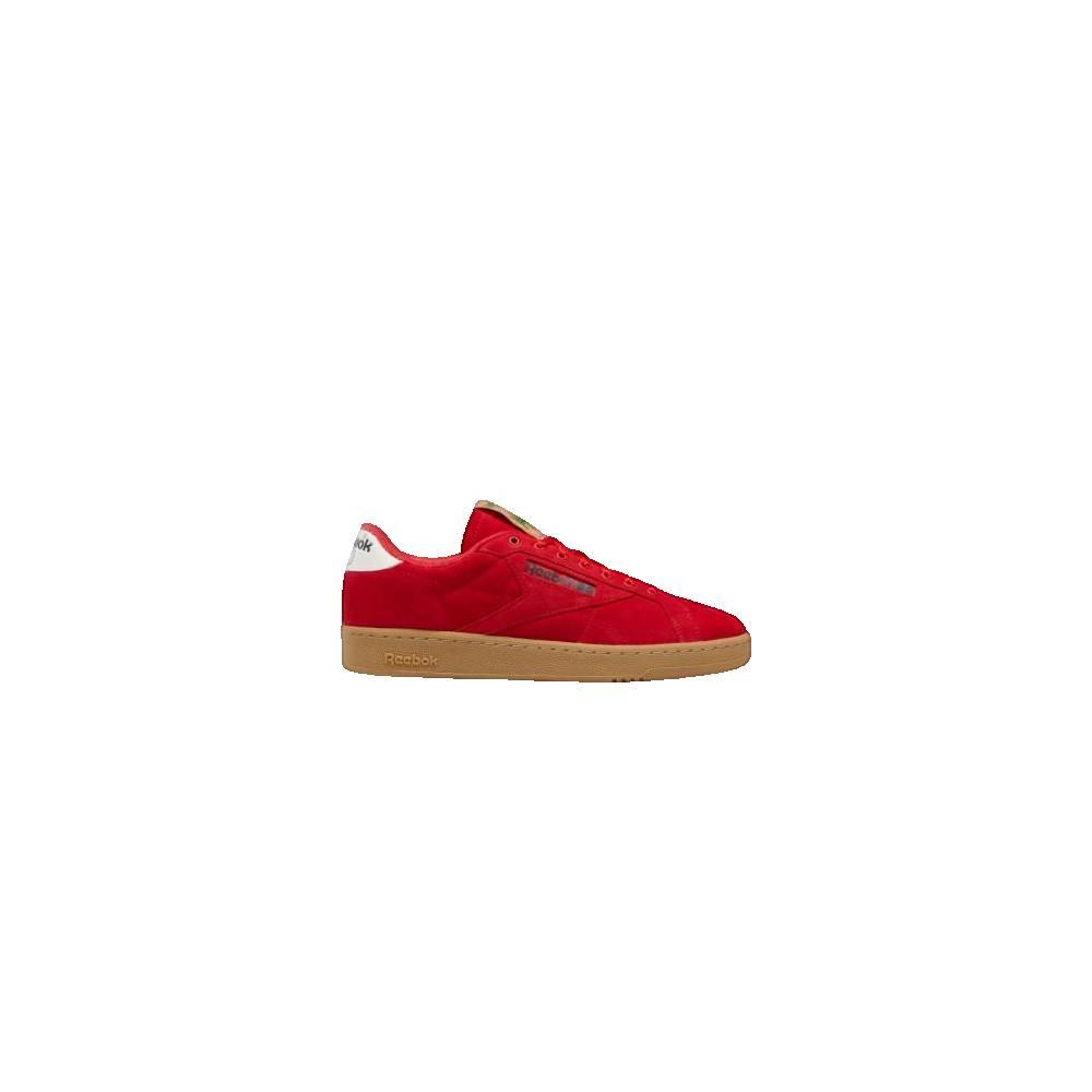 Reebok - Chaussures Hommes Reebok Club C Grounds Rouge - Baskets - Rouge - 42 - Decathlon