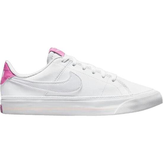 Chaussures Filles Nike Court Legacy blanc