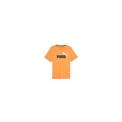 T-Shirt Hommes Puma Ess+ 2 Col Logo orange