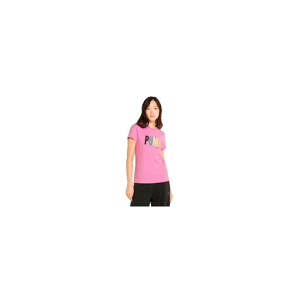 T-Shirt Femmes Puma Swxp Graphic bleu 1/2