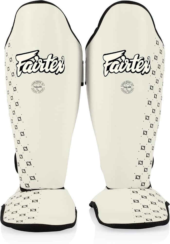 Protège-tibias Fairtex SP5 Blanc L 3/5