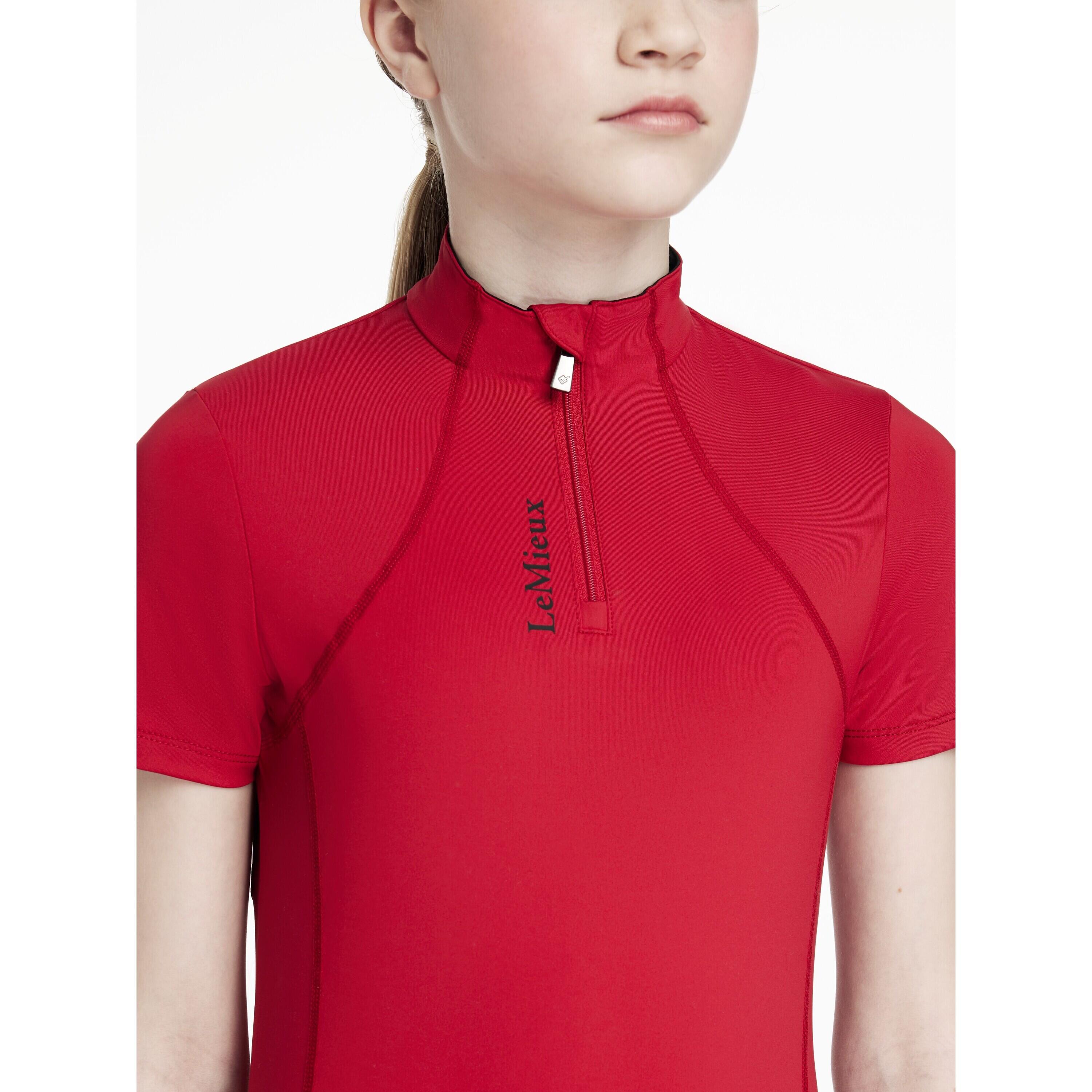 Kinderen rits T-shirt LeMieux Classique 4/4