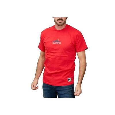 Camiseta Hombre Vans Club Naranja