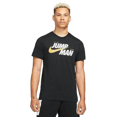 Camiseta Hombre Nike Jumpman Negro