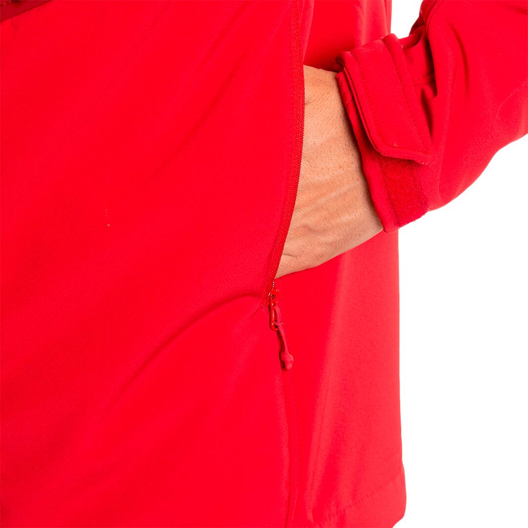 Softshell para Hombre Trangoworld Chantar Rojo/Rojo 7/7
