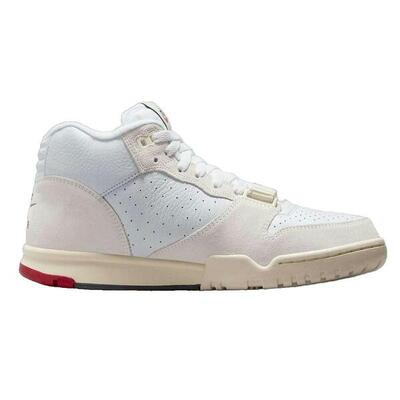 Nike air trainer 1 schoenen wit en rood