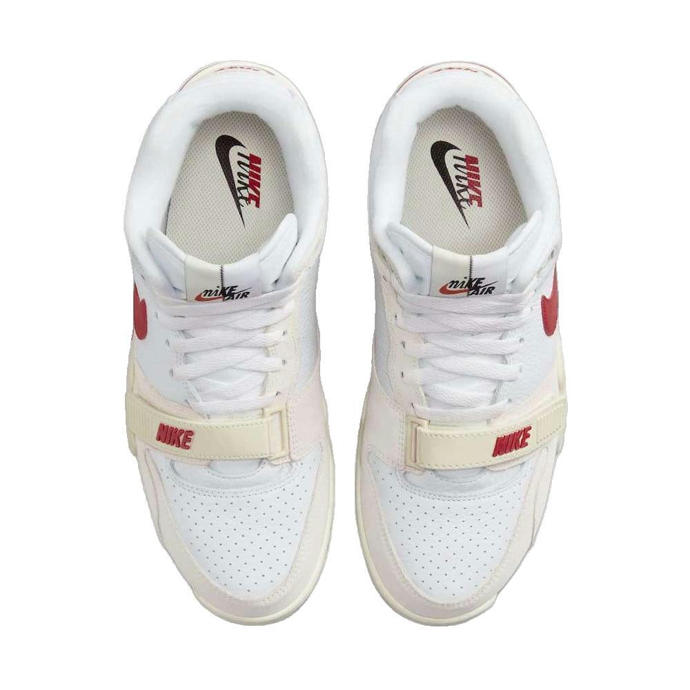 Scarpe Nike Air 1 bianche e rosse 2/3