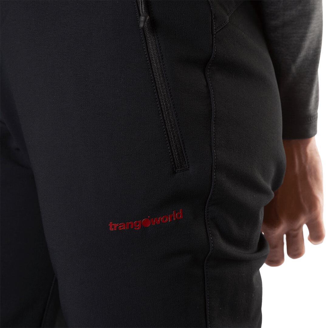 Pantalón para Mujer Trangoworld Causiat Negro/Gris 6/6