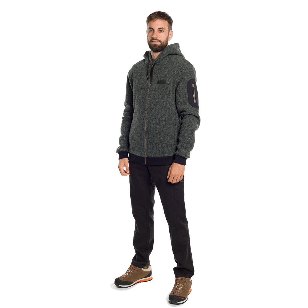 Forro polar para Hombre Trangoworld Tindaya Verde/Negro 5/7