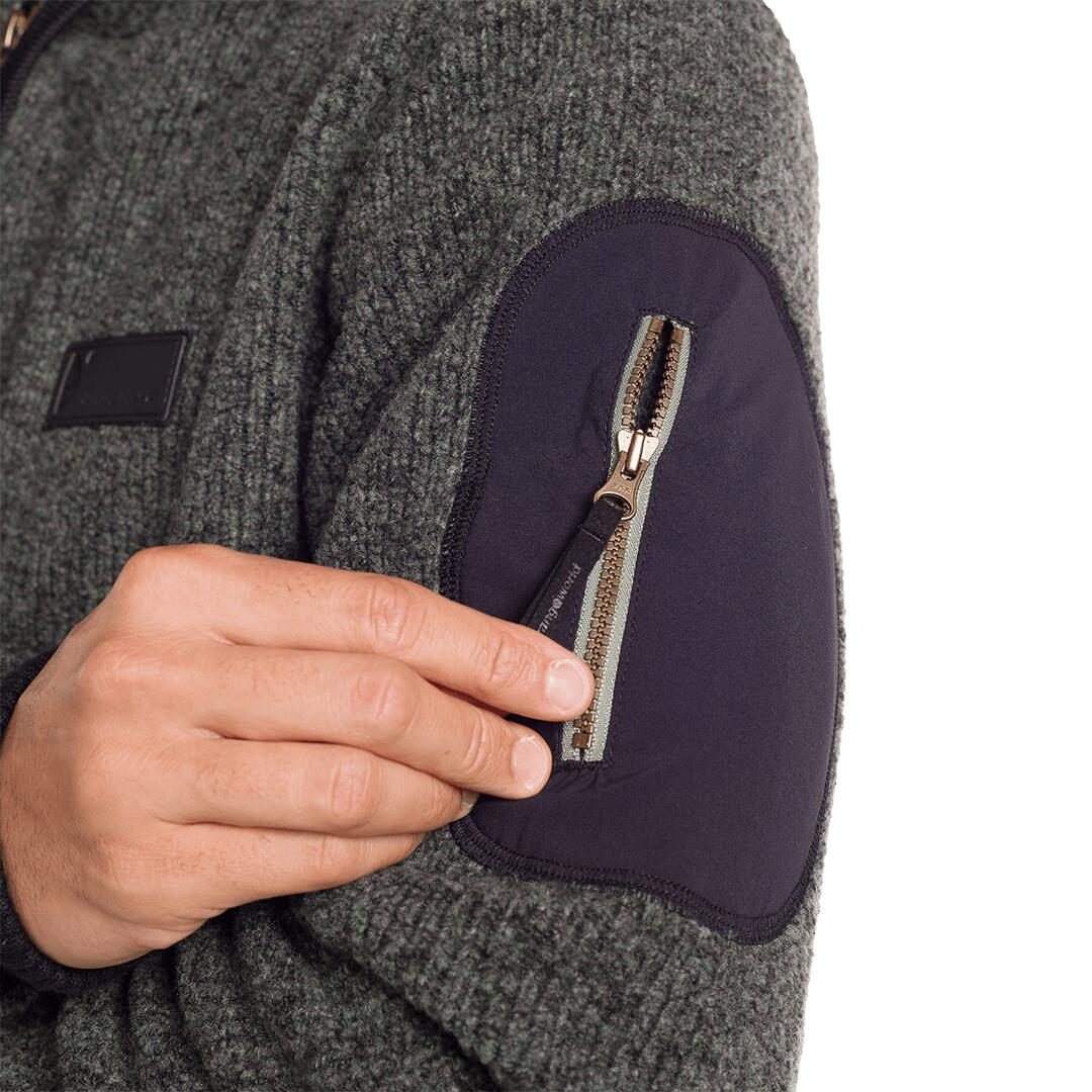 Forro polar para Hombre Trangoworld Tindaya Verde/Negro 6/7