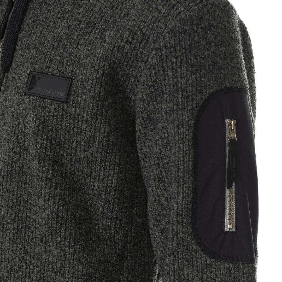 Forro polar para Hombre Trangoworld Tindaya Verde/Negro 2/7