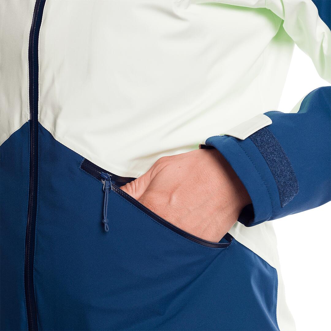 Chaqueta acolchada para Mujer Trangoworld Bodo termic vd Azul/Verde Impermeable 7/7