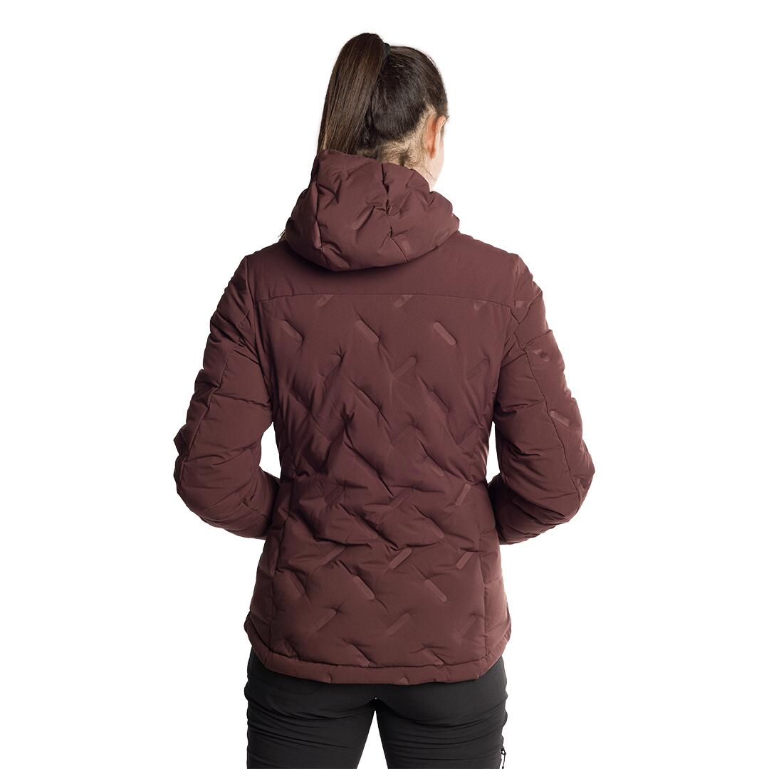 Plumífero para Mujer Trangoworld Hogen Marrón 4/7