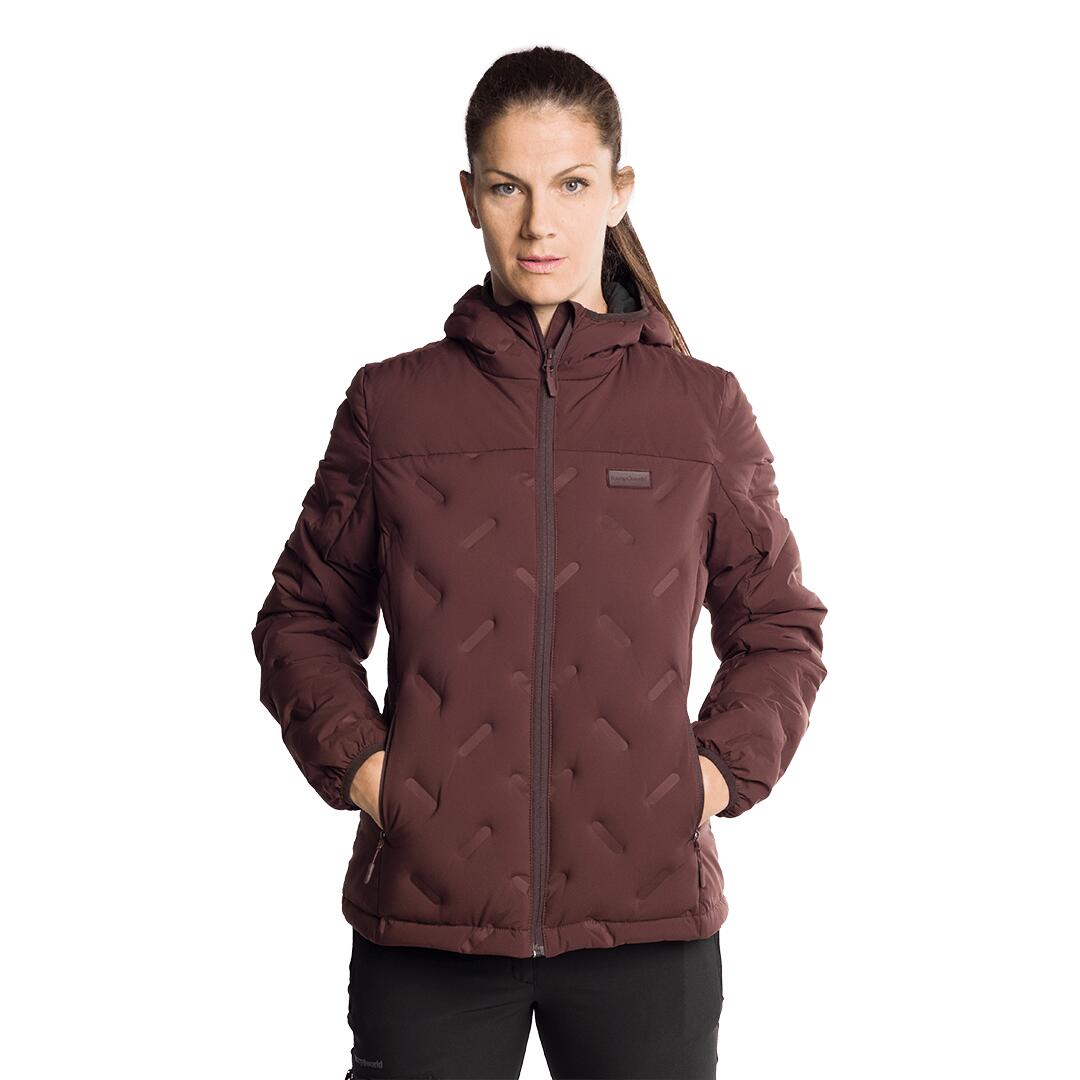 Plumífero para Mujer Trangoworld Hogen Marrón 3/7