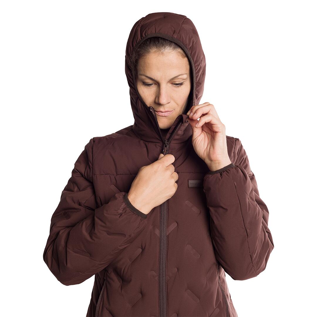 Plumífero para Mujer Trangoworld Hogen Marrón 7/7