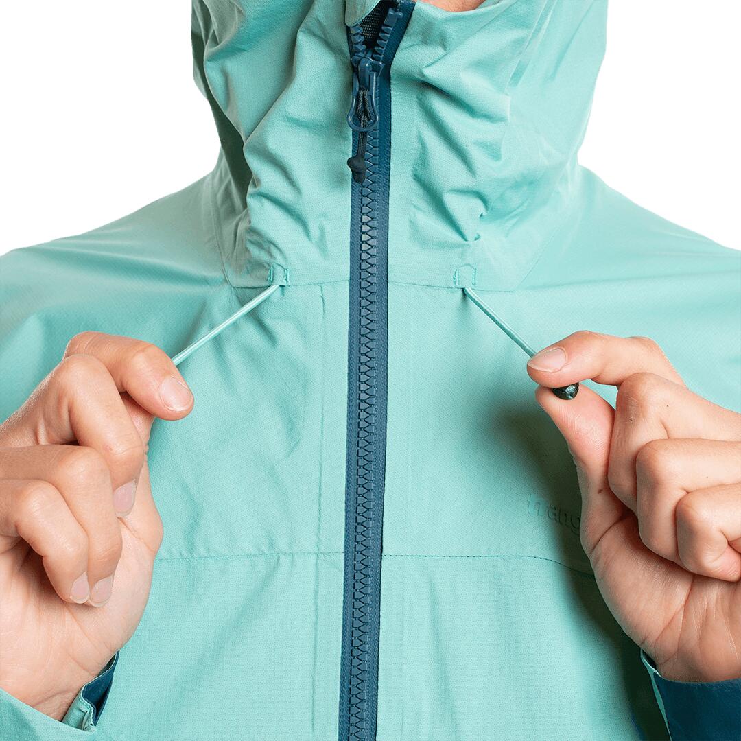 Chaqueta para Mujer Trangoworld Kanchenjunga Azul/Gris/Azul Impermeable 7/7
